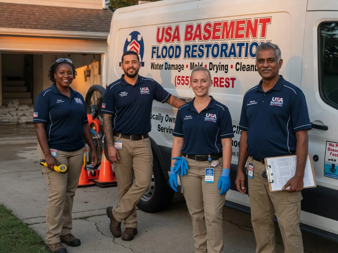 Basement Flood Cleanup company in Achille, OK
